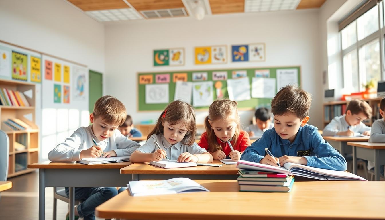 Student developing practical and academic skills